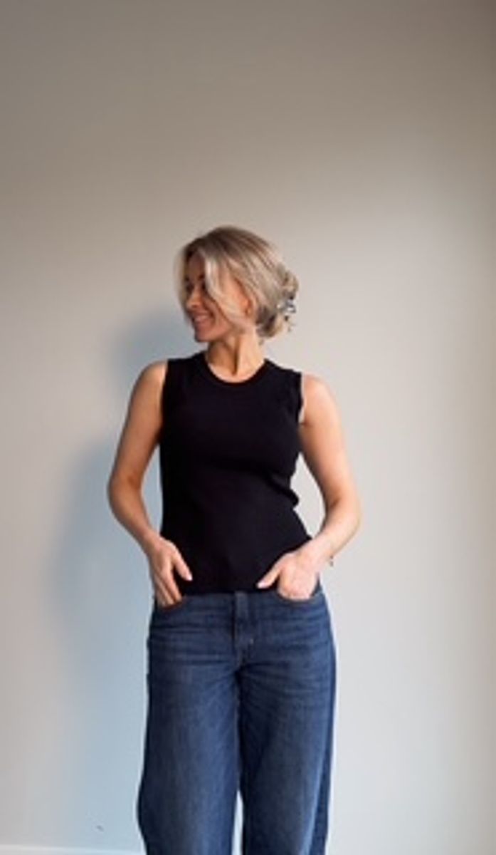 Amuse Tank Top Saga 998BlackSS26-2