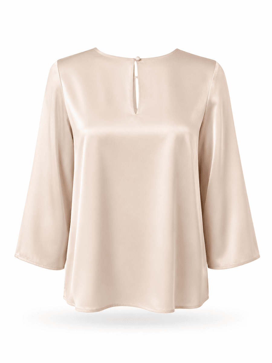 Amuse SilkeBluse Nanna NudeSS24