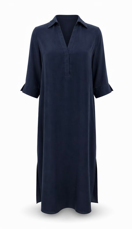 Amuse Kjole Helen 947NavySS26-2