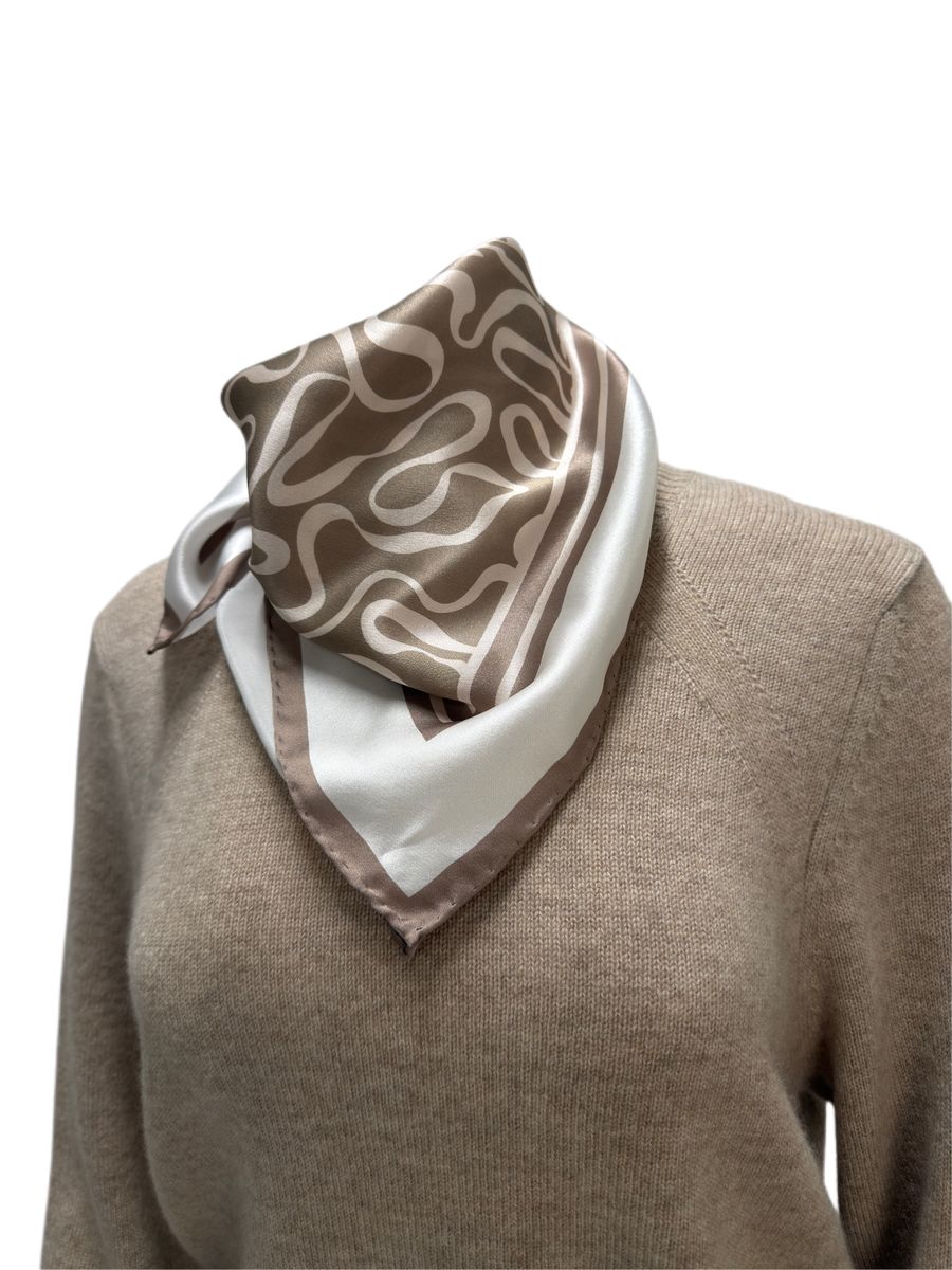 Amuse Silkeskjerf Eloise 977CanvasPrintSS26