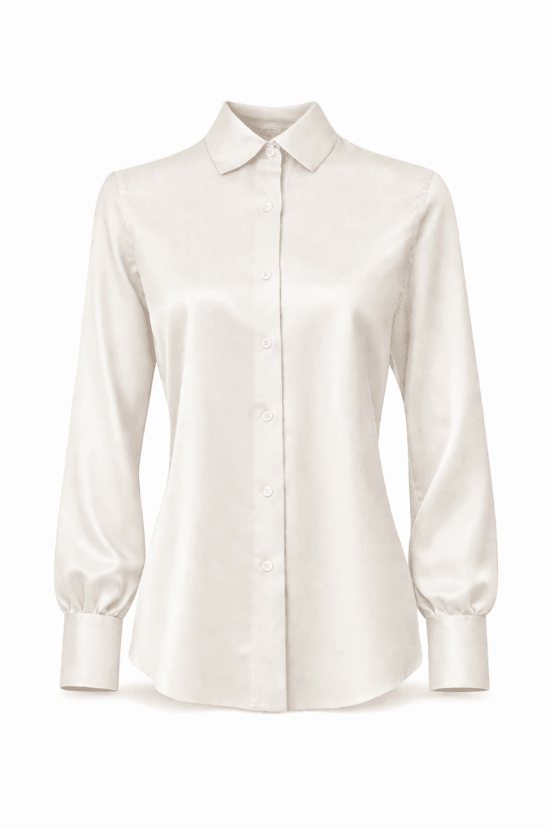 Amuse Silkebluse Classic 903OffwhitePF26