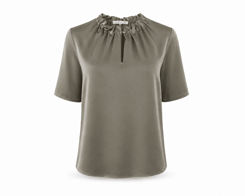 Amuse Silkebluse Linda ArtichokeSS24