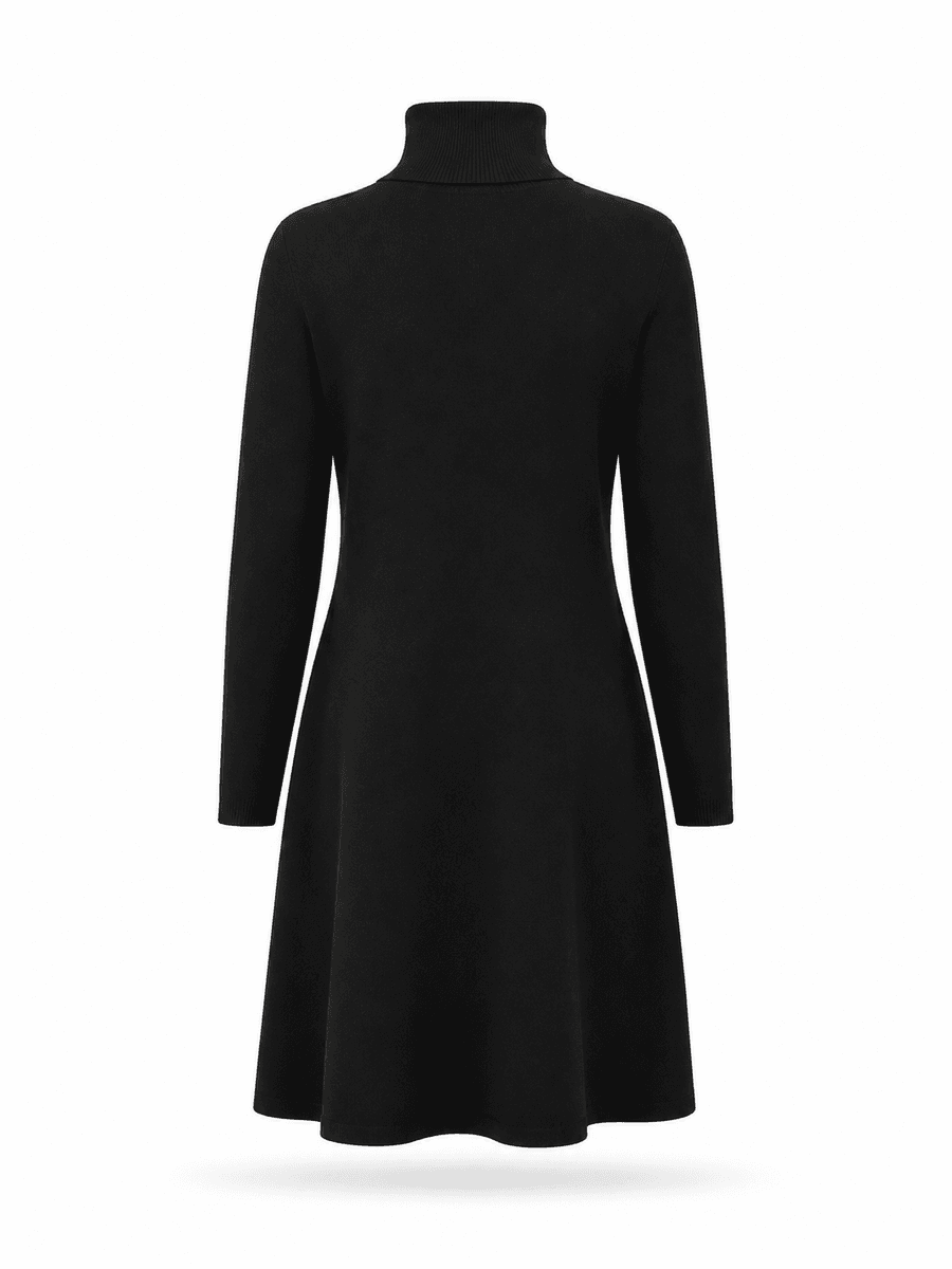 Amuse Knitted Dress Sanne 198BlackAW26