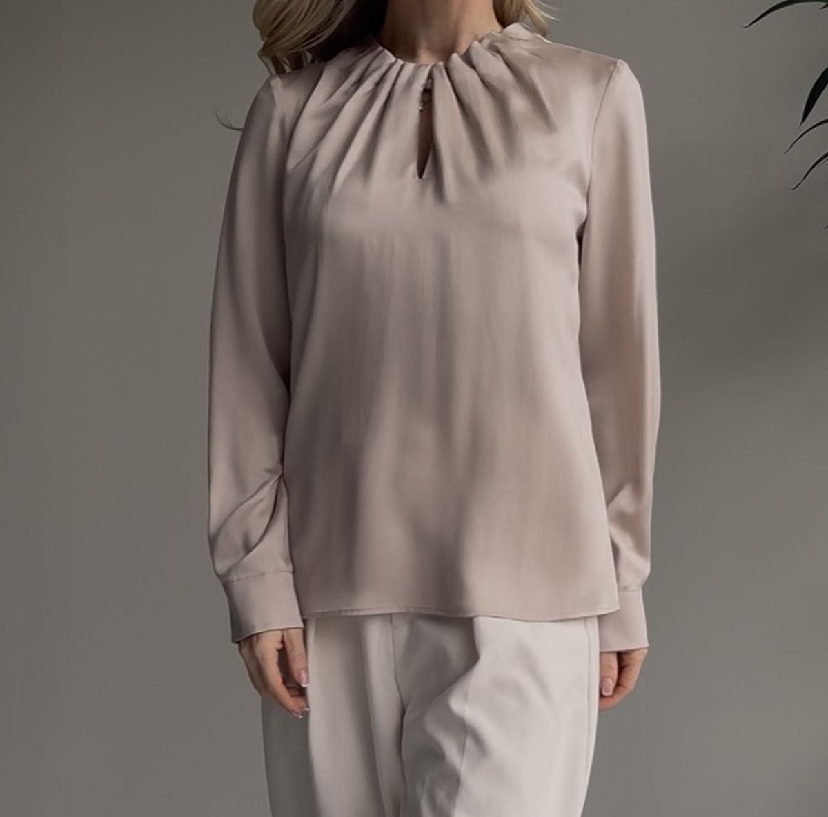 Amuse Silkebluse Ada 904SandPS26