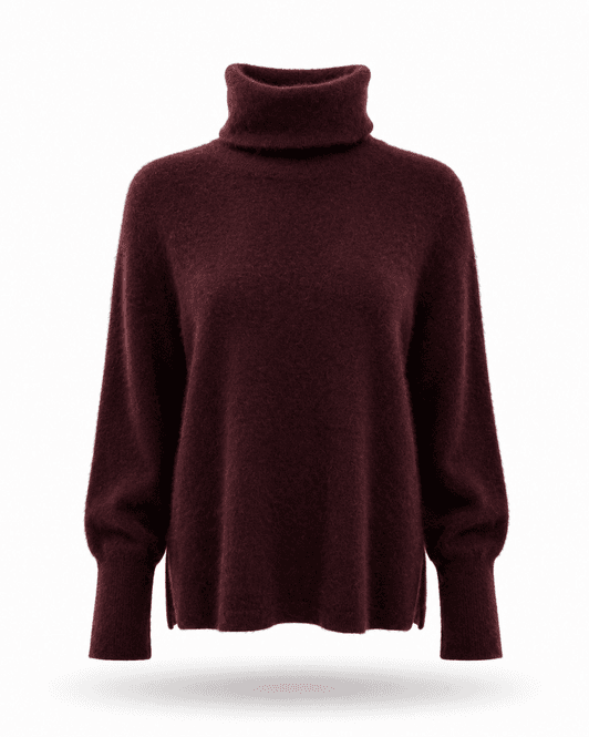 Hovedbilde Amuse Pullover Kaisa 159BurgundyAW26