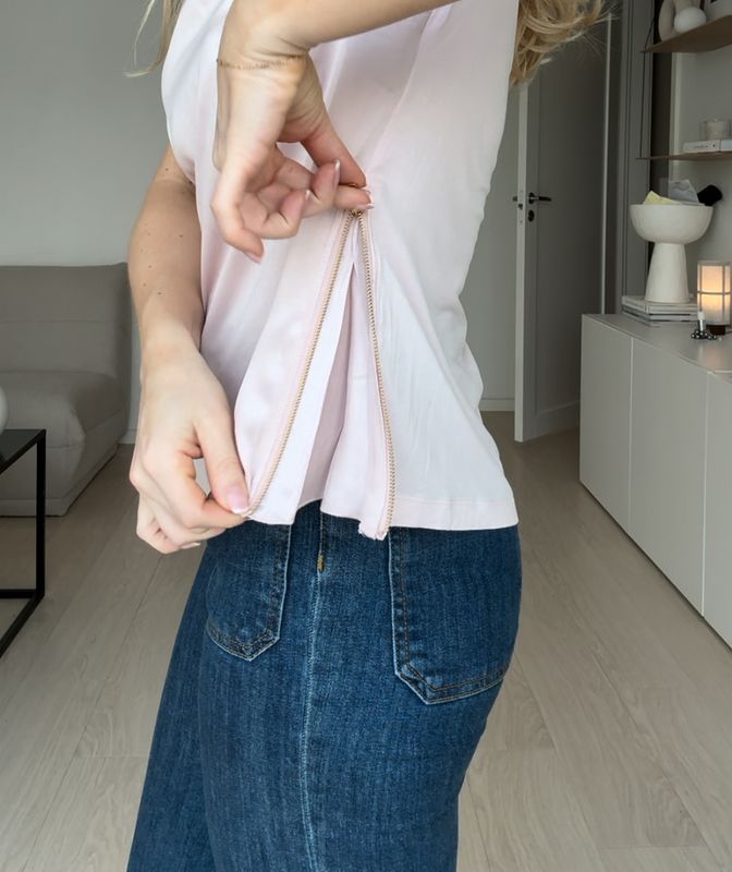 Amuse Bluse Essie DPinkSS25-2