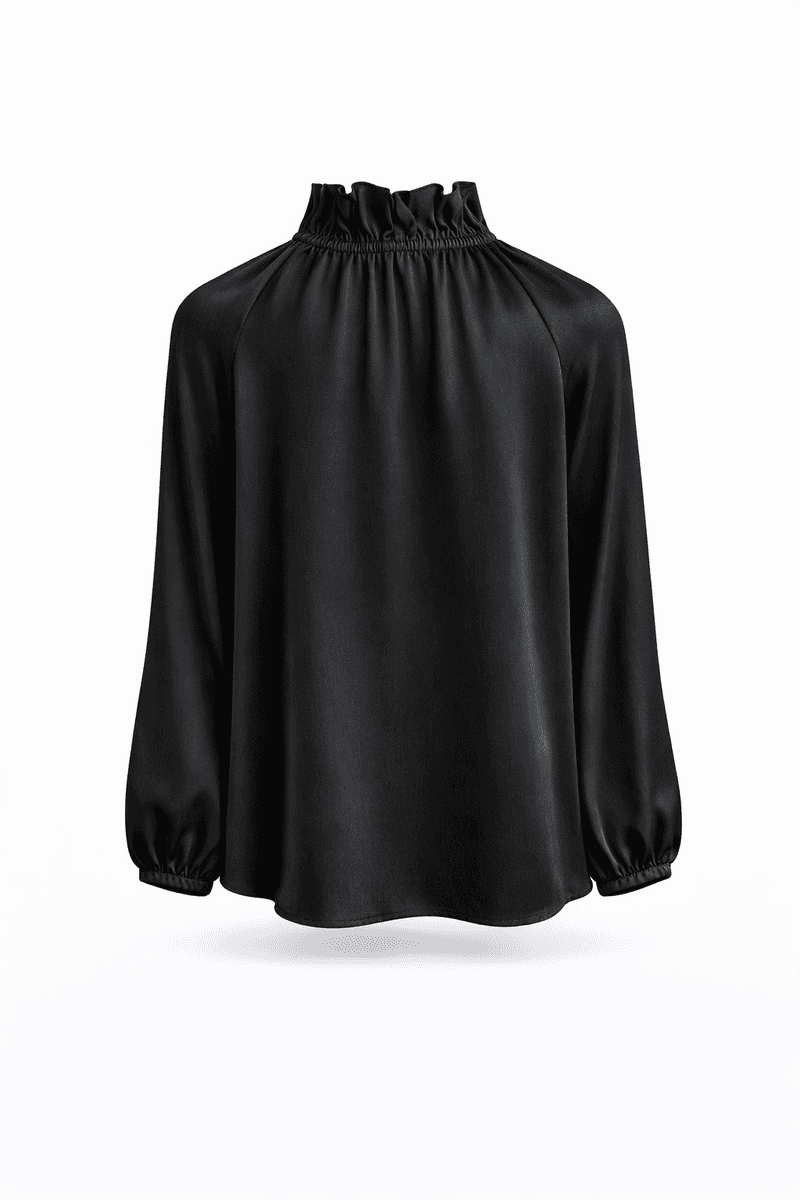 Amuse Silkebluse Berit198BlackAW26