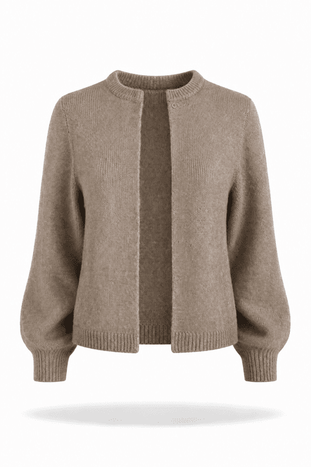 Hovedbilde Amuse Cardigan Julie 905NougatPF26