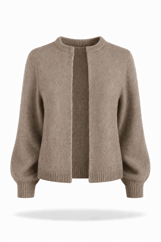 Amuse Cardigan Julie 905NougatPF26