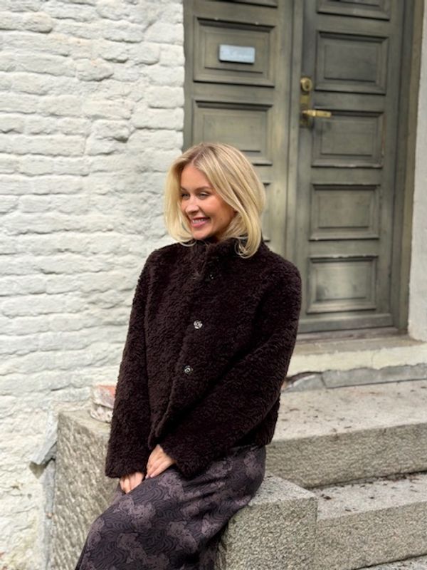 Amuse Jacket Kelly Fuzzy 110BrownAW26