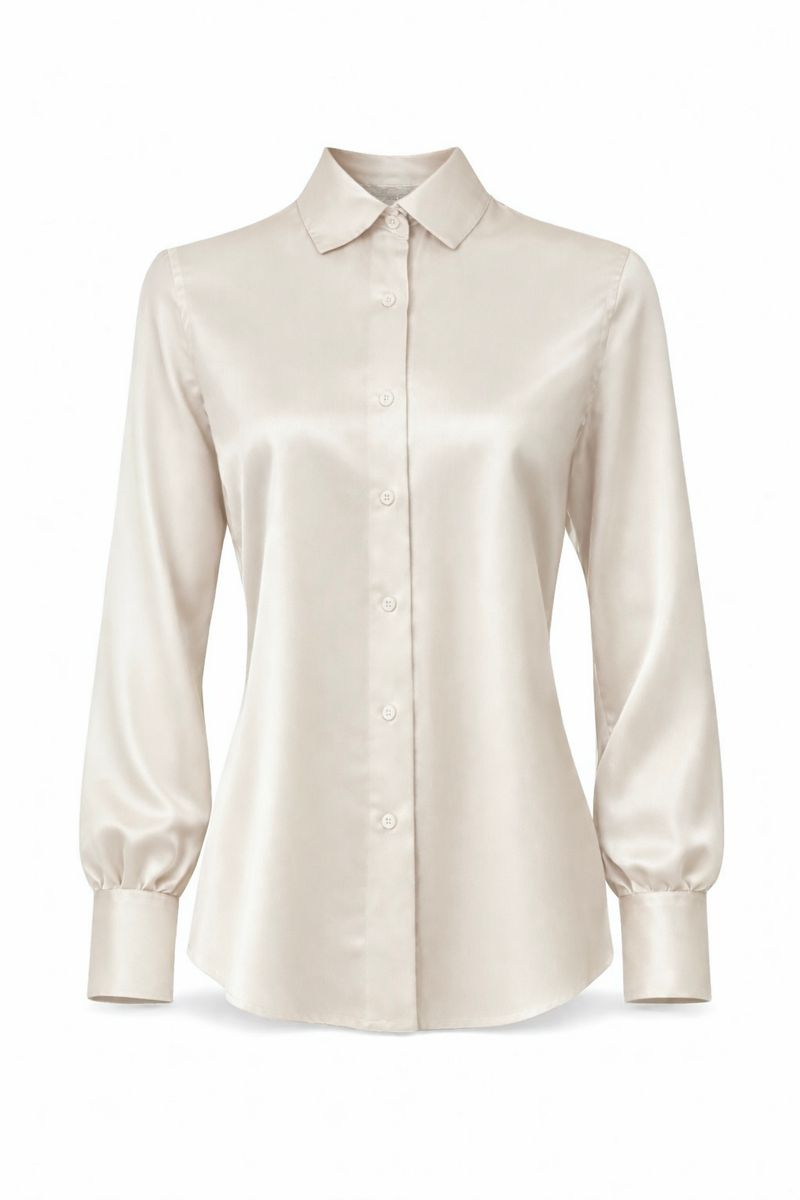 Amuse Silkebluse Classic 902NudePF26