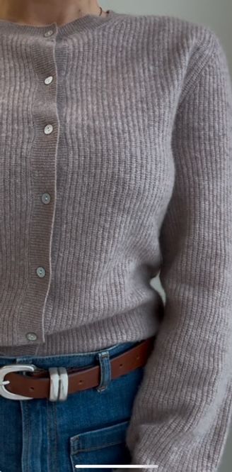 Hovedbilde Amuse Cardigan Mynne Sand