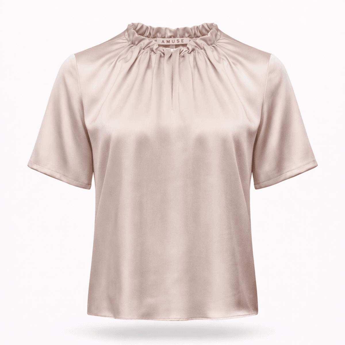 Amuse Silkebluse Linda 914PinkSS26