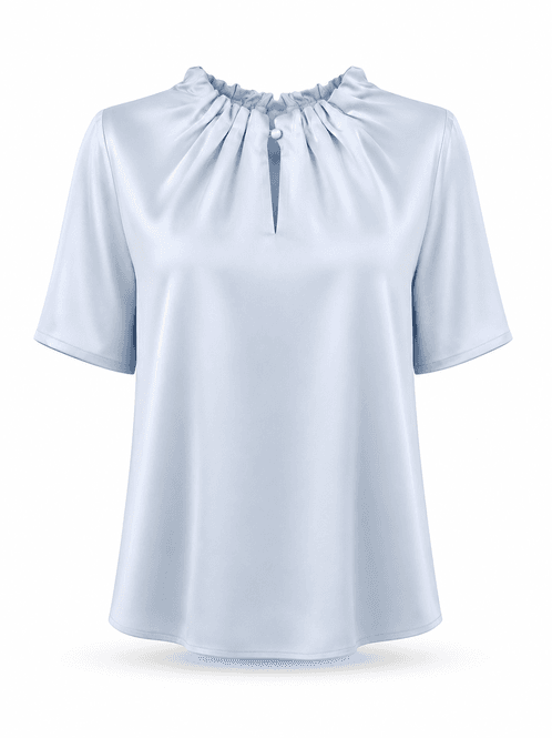 Hovedbilde Amuse Silkebluse Linda L.Blue