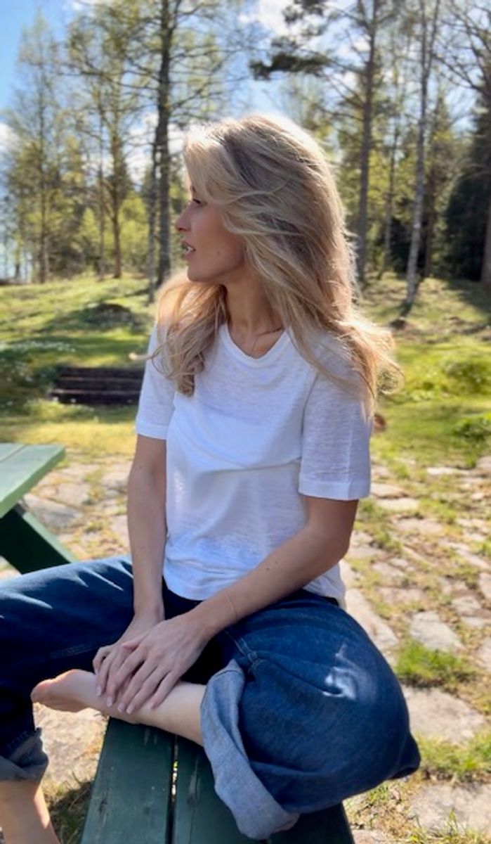 Amuse Topp Ingeborg 901WhiteSS26