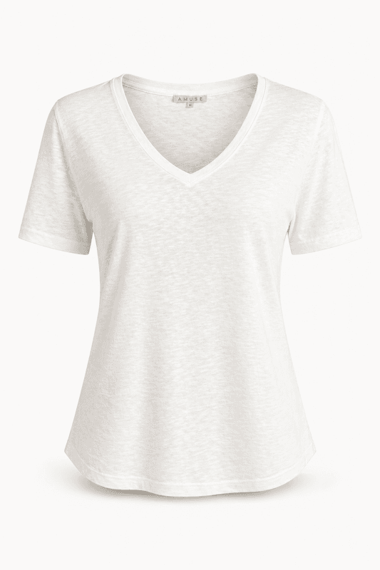 Amuse Topp Frederikke 901WhiteSS26